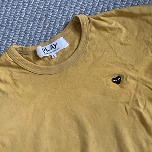 Comme Des Garçons - Play Embroidered Patch Shirt